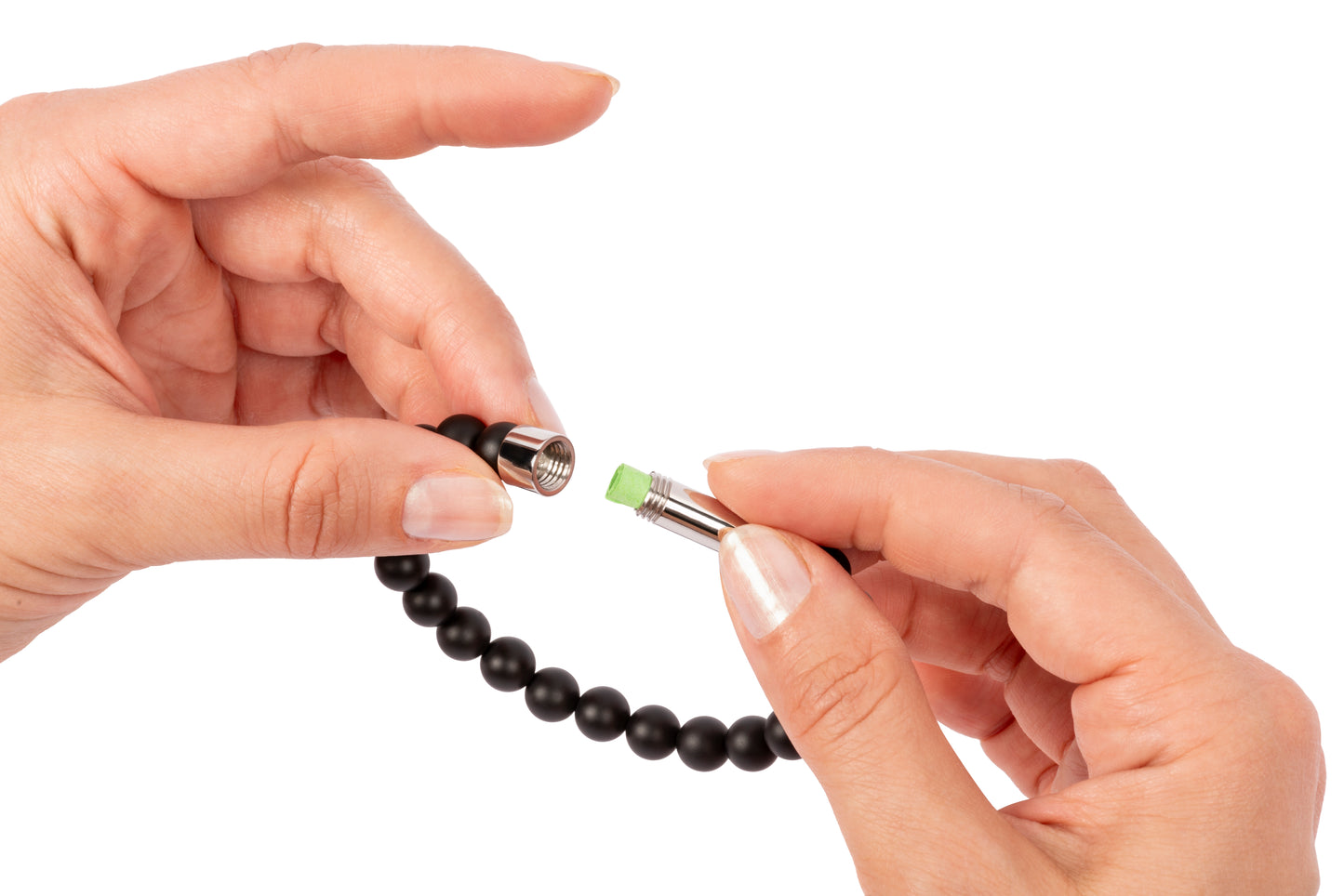 Glaubenssatz-Armband Edelsteinperlen